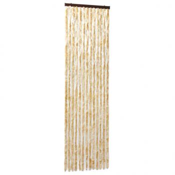 Insektenschutz-Vorhang Beige 56x185 cm Chenille