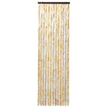 Insektenschutz-Vorhang Beige 56x185 cm Chenille