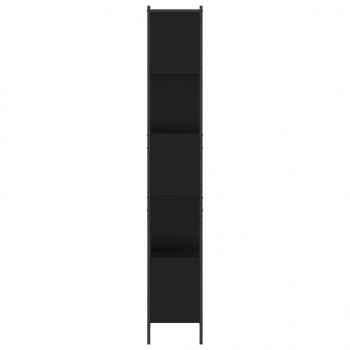 Bücherregal Schwarz 72x28x172 cm Holzwerkstoff