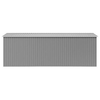 Gerätehaus 257x489x181 cm Metall Grau