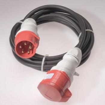 ARDEBO.de Schaum H07RN-F5G2,5mm², 16A CEE-Verlängerung, 25m, schwarz (439251)