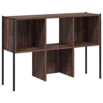 Bücherregal Braun Eichen-Optik 102x28x172 cm Holzwerkstoff