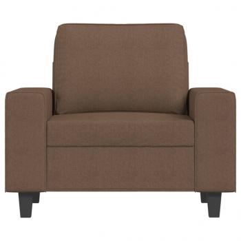 Sessel Braun 60 cm Stoff