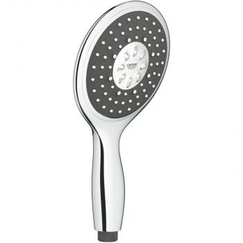ARDEBO.de GROHE Vitalio Rain 130 Handbrause, 4+ Strahlarten, Chrom (26107000)