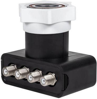 Megasat Flachantenne D4 Profi-Line, SAT, inkl. Quad LNB, weiß (200212)