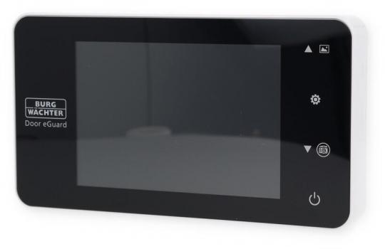 ARDEBO.de Burg Wächter eGuard DG8100 W elektronischer Türspion (37370)