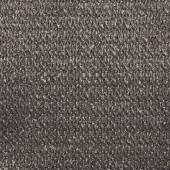Sonnensegel 160 g/m² Anthrazit 6x7 m HDPE