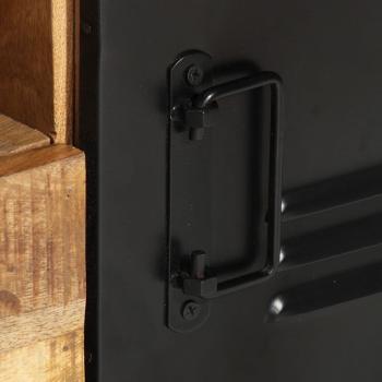 ARDEBO.de - TV-Schrank 120x30x40 cm Massivholz Mango