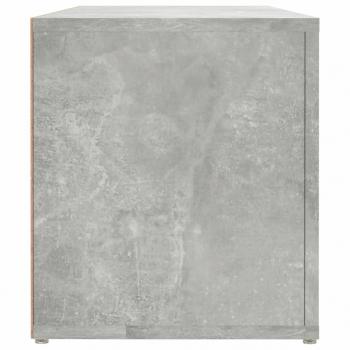 TV-Schrank Betongrau 100x31,5x35 cm Holzwerkstoff