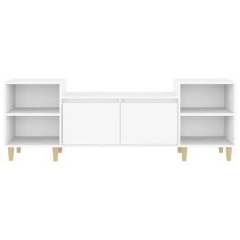TV-Schrank Weiß 160x35x55 cm Holzwerkstoff