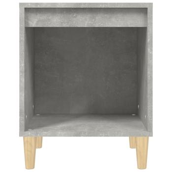 Nachttisch Betongrau 40x35x50 cm