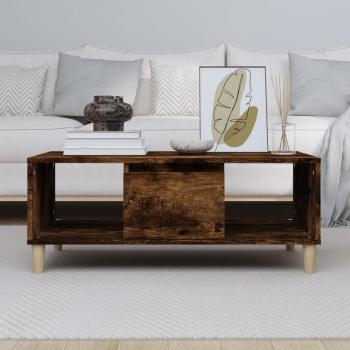 Couchtisch Räuchereiche 90x50x36,5 cm Holzwerkstoff