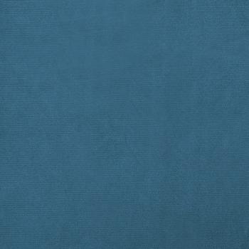 Hundebett Blau 100x50x21 cm Samt