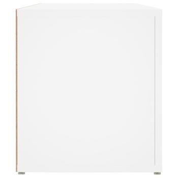 TV-Schrank Weiß 100x31,5x35 cm Holzwerkstoff