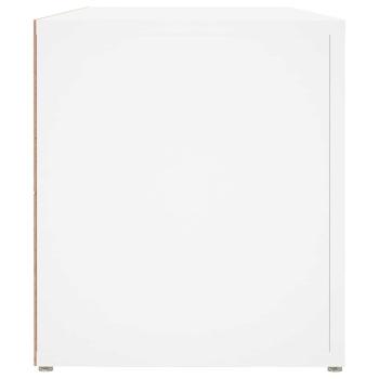 TV-Schrank Weiß 100x31,5x35 cm Holzwerkstoff