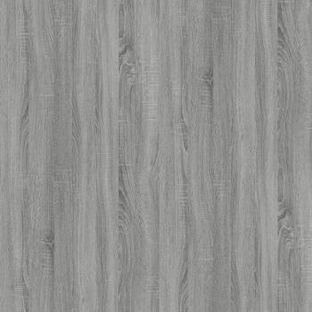 Bücherregal/Raumteiler Grau Sonoma 80x24x192 cm Holzwerkstoff