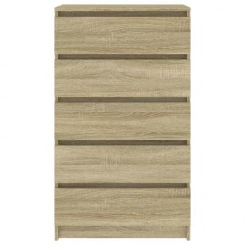 Schubladenschrank Sonoma-Eiche 60x36x103 cm Holzwerkstoff