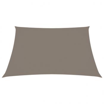 Sonnensegel Oxford-Gewebe Quadratisch 2,5x2,5 m Taupe