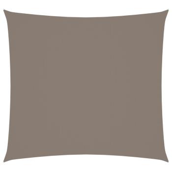 Sonnensegel Oxford-Gewebe Quadratisch 4,5x4,5 m Taupe