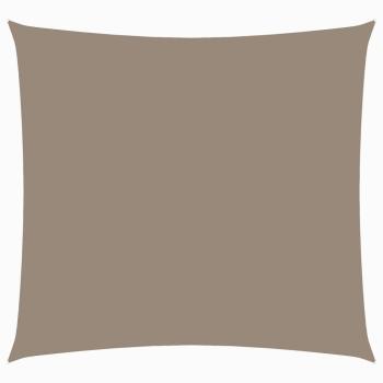 Sonnensegel Oxford-Gewebe Quadratisch 4,5x4,5 m Taupe
