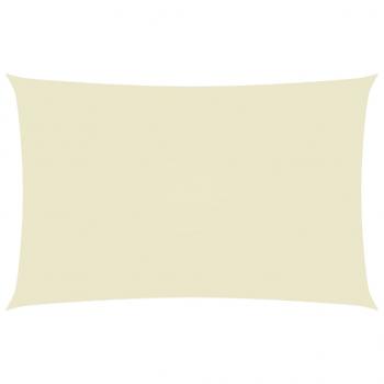 Sonnensegel Oxford-Gewebe Rechteckig 5x8 m Creme