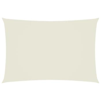 Sonnensegel Oxford-Gewebe Rechteckig 2,5x4,5 m Creme