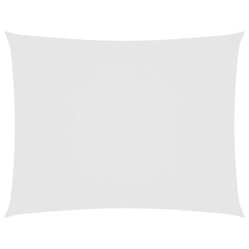 Sonnensegel Oxford-Gewebe Rechteckig 5x6 m Weiß