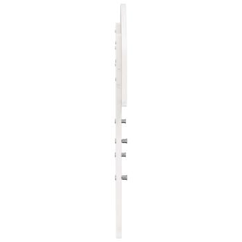 Kopfteil Weiß 75 cm Massivholz Kiefer