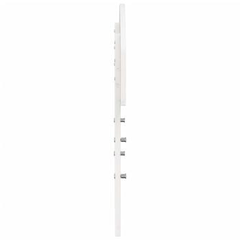 Kopfteil Weiß 90 cm Massivholz Kiefer