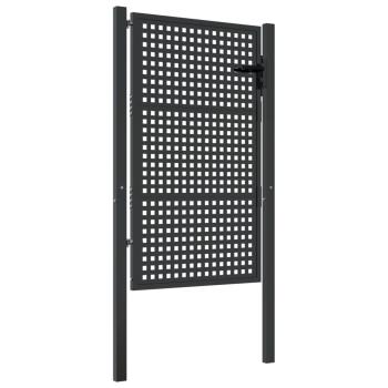 Gartentor Anthrazit 100x150 cm Stahl