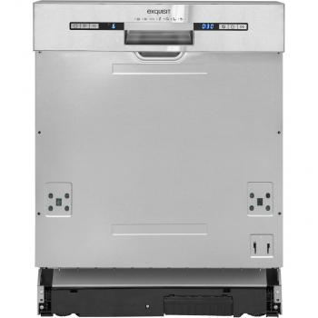 ARDEBO.de Exquisit EGSP2113-EB-030E Teilintegrierter Geschirrspüler, 60 cm breit, 13 Maßgedecke, 7 Programme, LED Display, Mechanisches Sicherheitsschloss