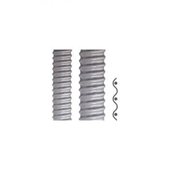 ARDEBO.de Flexa AIRFLEX-KUW-PVC-AS Kunststoffschutzschlauch, 45 mm, Länge 10 m, schwarz (12031101038)