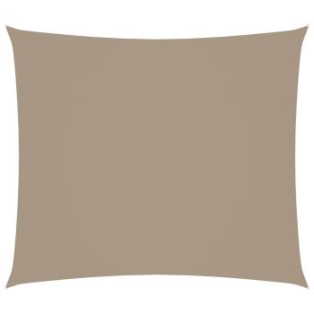 Sonnensegel Oxford-Gewebe Rechteckig 2x2,5 m Taupe
