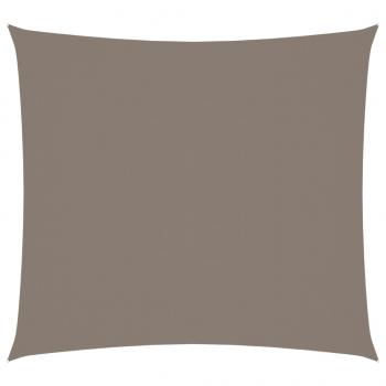 Sonnensegel Oxford-Gewebe Rechteckig 2,5x3 m Taupe