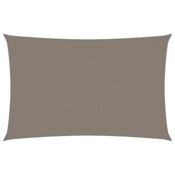 Sonnensegel Oxford-Gewebe Rechteckig 2x5 m Taupe