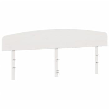 Kopfteil Weiß 180 cm Massivholz Kiefer