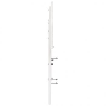 Kopfteil Weiß 180 cm Massivholz Kiefer