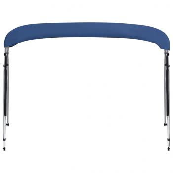 4-Bow Bimini Top Marineblau 243x(230-244)x137 cm 