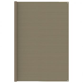 ARDEBO.de - Zeltteppich 250x400 cm Taupe