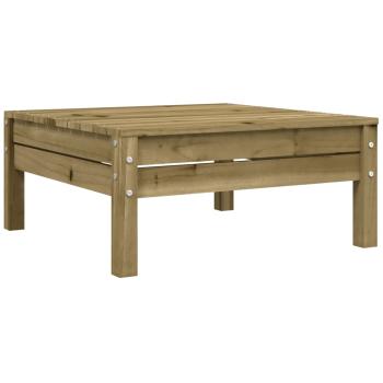 Gartenhocker mit Kissen Kiefernholz Imprägniert
