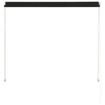 Einziehbare Markise 100×150 cm Anthrazit 