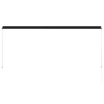 Einziehbare Markise 300×150 cm Anthrazit 
