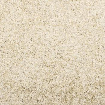 Teppich Shaggy Hochflor Modern Golden Ø 160 cm
