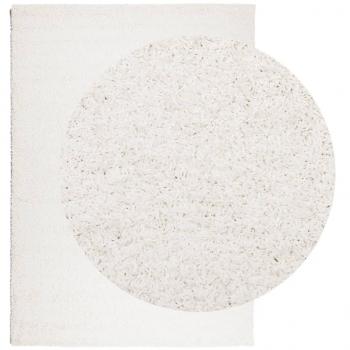 Teppich Shaggy Hochflor Modern Creme 200x280 cm
