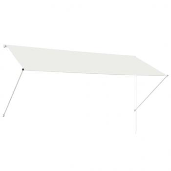 Einziehbare Markise 300×150 cm Creme