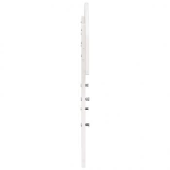 Kopfteil Weiß 100 cm Massivholz Kiefer