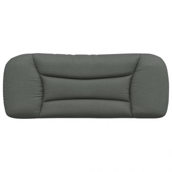 Kopfteil-Kissen Dunkelgrau 100 cm Stoff
