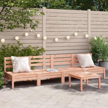 ARDEBO.de - Gartensofas ohne Armlehnen 4 Stk. Massivholz Douglasie