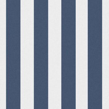 Gartenkissen 4 Stk. Streifenmuster 45 x 45 cm Marineblau