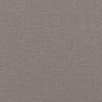 Kopfteil-Kissen Taupe 80 cm Stoff